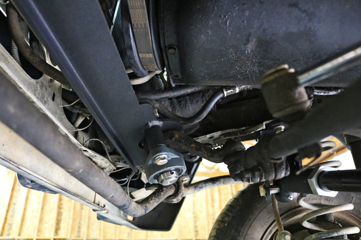 RHD XJ Steering Box Brace Ironman4x4fab LLC