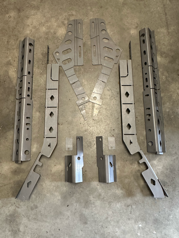 XJ Frame Stiffeners - Full Kit