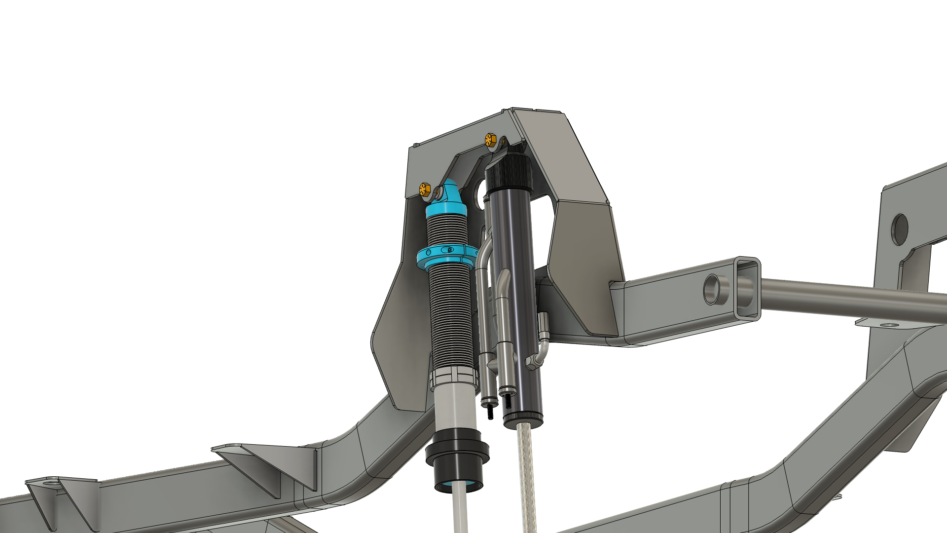 Universal Dual Frame Shock / Coilover Mount – Ironman4x4fab LLC