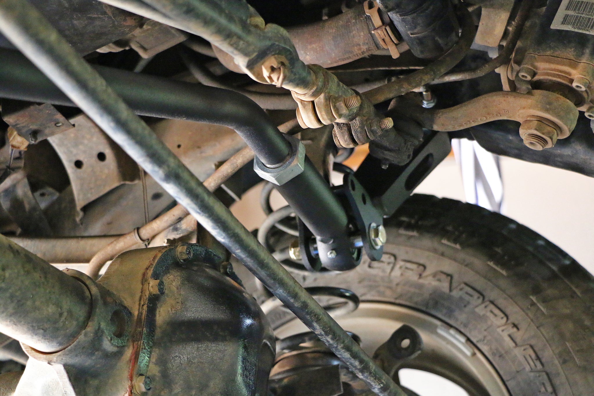 Steinjager Adjustable Front Track Bar For Jeep Wrangler TJ 1997-2006 – 3-6 Inch Lift, Greasable, Heavy Duty